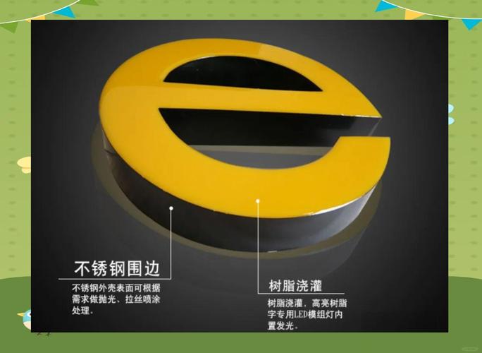 樹脂發光字材料